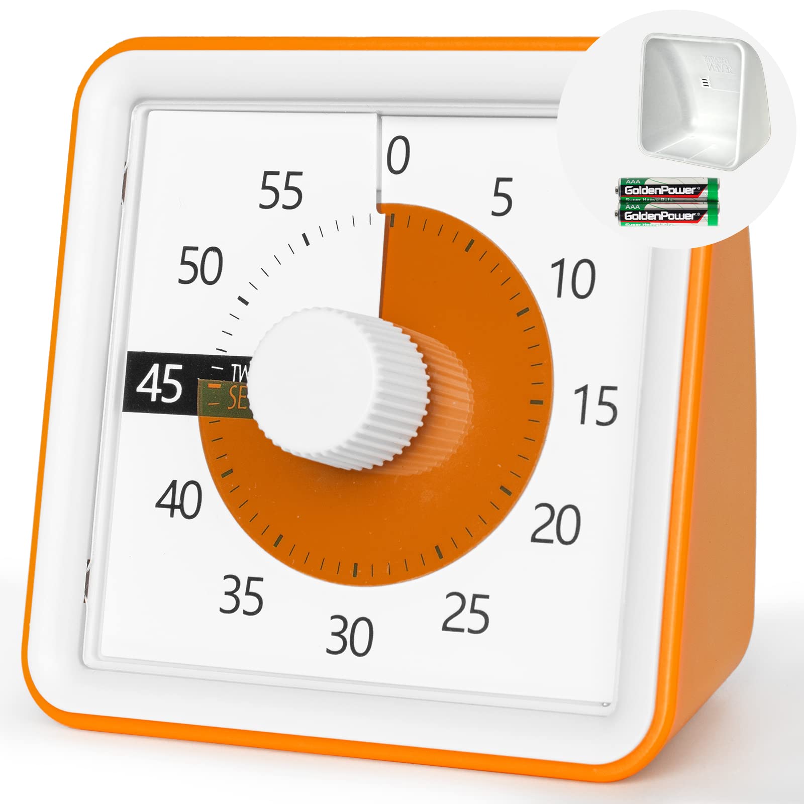 Visual Timer Rechargeable Countdown Timer Clock for Kids Office